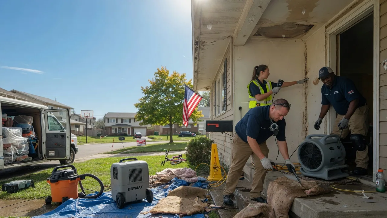 Water Damage Restoration in Congerville, IL near me